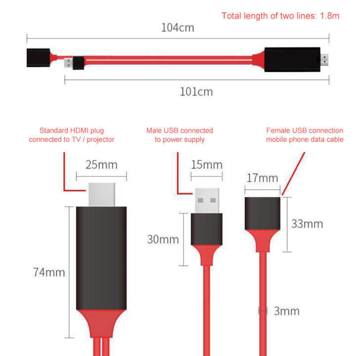 abaaba-สาย-hdmi-2023ระบบคู่อุปกรณ์สำหรับหน้าจอความละเอียดสูงปลั๊กแอนด์เพลย์สาย-hdtv-โทรศัพท์มือถือสากลอัพเกรดออนไลน์