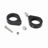 【NEW】 2X Mount Bracket 41Mm Fork Turn Clamps สำหรับ Harley Black