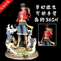 ตุ๊กตาหนึ่งชิ้น Luffy Sauron GK ดรีม,ตุ๊กตาสีติดอาวุธใช้แทนรูปปั้นของขวัญสิ่งของตกแต่ง