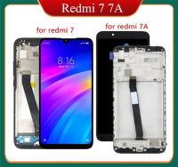 สำหรับ Xiaomi Redmi 7A จอ LCD ที่มีหน้าจอสัมผัสทำให้เป็นดิจิทัลประกอบกรอบสำหรับ Xiaomi Redmi 7ชิ้นส่วนซ่อมหน้าจอแอลอีดี + เครื่องมือ