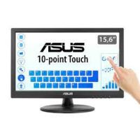 ASUS VT168HR Touch Monitor - 15.6 (1366x768), 10-point Touch, HDMI, Flicker free, Low Blue Light, Wall-mountable, Eye c