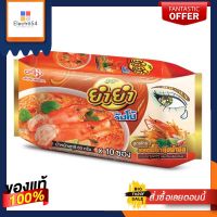 ยำยำ จัมโบ้ บะหมี่กึ่งสำเร็จรูป รสต้มยำกุ้งน้ำข้น 63 กรัม x 10 ซองYum Yum Jumbo Instant Noodle Tom Yum Kung Creamy Flavo