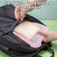 【DT】 hot  Food Seal Bag Low Temperature Resistant Portable Widely Used Sandwich Storage Food Wraps   Food Container Bag  Home Supply