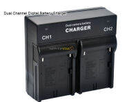 Dual Double Channel Digital Battery Charger For Sony NP-F970 F570 F960 NP-F730H NP-F750 NP-F770 FP/FH/FH+/QM/F Series Battery