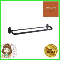 ราวแขวนผ้า RASLAND RA TOWEL-BLACK 80 ซม. สีดำTOWEL RAIL RASLAND RA TOWEL-BLACK 80CM BLACK **พลาดไม่ได้แล้วจ้ะแม่**