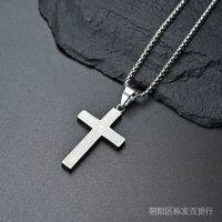 สร้อยคอ จี้ตัวอักษร Book of Belief Cross สไตล์ฮิปฮอป หรูหรา สําหรับผู้ชาย K88OTH