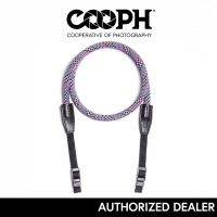 COOPH ROPE CAMERA STRAP WB - PLAID GRAY FUCHSIA [C110080952] 100cm.