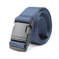 2023 Military Men Belt Army Belts Adjustable Man Outdoor Travel Tactical Waist With Plastic Buckle For Pants 125cm Nylon Braid