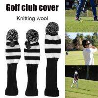 Fairway Metal Wood Red/Black Golf Headcover Knit Pom Head Cover Set Durable Wear Resistant FOU99 Towels