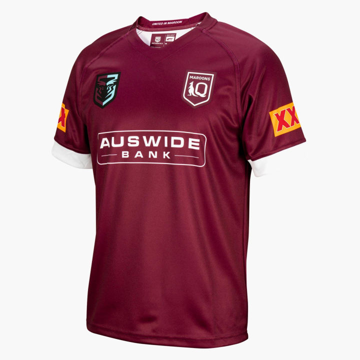 rugby jersey   Australia QLD QUEENSLAND MAROONS RUGBY shirt Retro JERSEYS