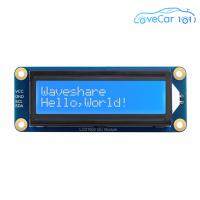 I2C LCD 3.3V/5V โมดูลการสื่อสารพื้นหลังสีขาวและสีน้ำเงินจอแสดงผล LCD โมดูลอักขระ16x2สีฟ้าสีขาว