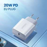 UGREEN ที่ชาร์จเร็ว4.0 3.0 QC PD 20W QC4.0 QC3.0 USB Type C ชาร์จเร็วสำหรับ iPhone ที่ชาร์จโทรศัพท์14 13 12 8 Xiaomi