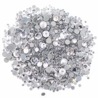 【CW】 SS6- SS30 Mixed Size Flatback Hot Rhinestones Glitter Crystals Glass Beads Stones Iron for Decoration