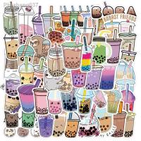 50PCS Cute Drink Anime Stickers Aesthetic Kawaii Laptop Guitar Luggage Fridge Phone Graffiti Sticker Decal Kid Classic Toys