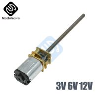 【❂Hot On Sale❂】 rongjia Ga12-n20-m3 * 55 Dc 3V 6V 12V 60 100 150 200 300 400 500Rpm Micro มอเตอร์เกียร์ความเร็วลดมอเตอร์เกียร์โลหะเกียร์ล้อ