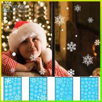 VHGG 1 Set Gifts Christmas Mural Wall Stickers Shopwindow Decor Wall Art Snow Flakes Decals