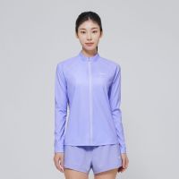 BARREL WOMEN ESSENTIAL RELAX FIT ZIP-UP RASHGUARD [01] - ชุดว่ายน้ำผู้หญิง เสื้อคลุมกันแดด