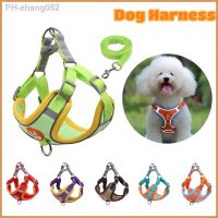 Pet Reflective Dog Harness Medium Large Dog Lead Walking Running Leashes Dogs Chest Strap Vest Pets Acessorios Arnes Perro