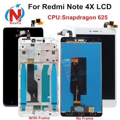 Xiaomi Redmi Note 4x โน๊ต4ทุกรุ่นดิสเพลย์หน้าจอ Lcd จอสัมผัส Digitizer พร้อมกรอบ Snapdragon 625 Xiaomi Redmi Note 4x Lcd