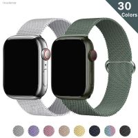 ☁ milanese loop Band For Apple Watch Strap 44mm 40mm 45mm 41mm 42mm 38mm 45 44 mm Bracelet iWatch Series 3 4 5 6 SE 7 8 Ultra 49mm