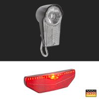 ▲☢◈ Linkbest Headlight LED Bicycle Front Tail Light Set Stvzo Waterproof IPX4 Electric Bike Lamp Hub Dynamo Ebike Scooter Lantern