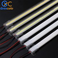 5pcs LED Bar Lights 30cm 50cm 220V High Brightness Aluminum Rigid Strip 72LEDs U-shaped Kitchen Under Cabinet Light Bar LED Tube