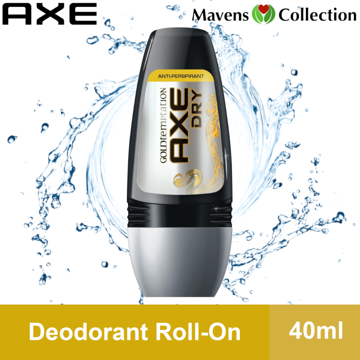 AXE Deodorant RollOn Gold Temptation 40ml by MAVENS COLLECTION Lazada PH
