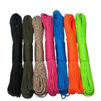 【The-Best】 Huilopker Paracord Mil III Spec 550เชือก7เชือกพาคาคอร์ด80เส้นอุปกรณ์100FT Escalada สี Cuerdasuspensation ประเภทการอยู่รอดกลางแจ้ง550