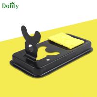 Dolity เครื่องเชื่อมเหล็กยืนด้วยฟองน้ำขัดทำความสะอาดอุปกรณ์เสริมสำหรับงานเชื่อม Dudukan Solder