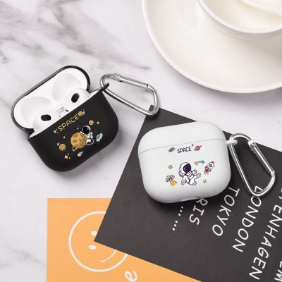 Astronaut Pattern Silicone Case For Airpods Pro 2 1 3 Air Pods 3 Pro 2 Earphone Cases For Apple Airpods Pro 3 2 1 Airpods3 Cover