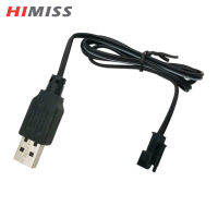 HIMISS RC 3.6V/4.8V 250ma Usb สายชาร์จสายปลั๊ก Sm สำหรับรีโมทคอนโทรลที่ชาร์จแบตเตอรี่ลิเธียมในรถยนต์หุ่นยนต์แปลงร่าง