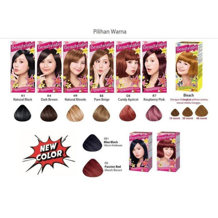 Beautylabo Hair Color Pewarna Rambut Cat Rambut Beautylabo