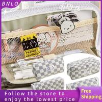 BNLO 1Pc ผ้าคอตตอน กล่องใส่ดินสอ อุปกรณ์การเรียนสำหรับโรงเรียน สไตล์สุนัข กล่องใส่เครื่องเขียน คาวาอิ ใหญ่มากๆ กระเป๋าใส่ปากกา นักเรียนเด็กๆ