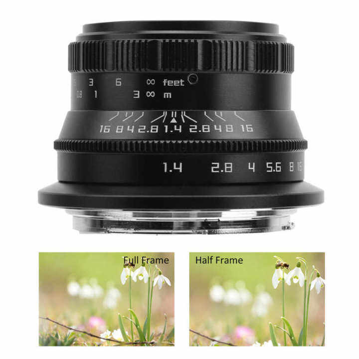 35Mm F1.4 RF Mount Full Frame Wide Angle Fixed Focus Manual Lens For