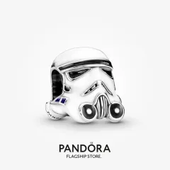 FINAL SALE - Pandora Moments Star Wars™ Limited Edition Clasp Double Black Leather  Bracelet, Ruthenium plated