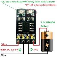 【HOT】 Dedicated 3.2V LiFePO4 Battery Charger Module  3.6V 1A CV/ CC wtih Overvoltage Protection Automatic Recharge Low-Power Sleep Mod