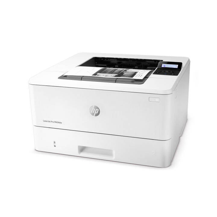 เครื่องปริ้นเตอร์เลเซอร์ขาว-ดำ-hp-laserjet-m404dn-มีหมึกติดเครื่องพร้อมใช้งาน