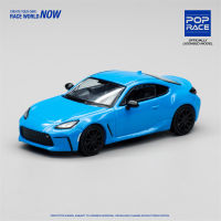 POP RACE 1:64 GR 86 NEPTUNE BLUE รถโมเดล Diecast