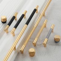 [HOT NNQJKYIYWHG 512] Nordic Light Luxury Gold Grey Black Handles For Cabinets And Drawers Handles For Furniture Door Knob