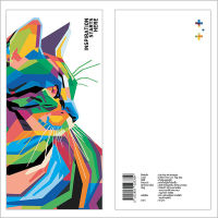 CPA สมุดฉีก Cat Pop Art Notepad 8 5x17 5 cm 70g50s