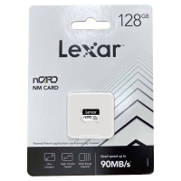 Lexar NCARD 128GB การ์ดความจำนาโน NM สำหรับอุปกรณ์มือถือหัวเหว่ย LNCARD128G