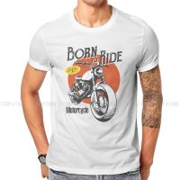 Enduro Cross Motorcycle Racing Tshirt For Men Born To Ride Rider Soft Leisure Sweatshirts T Shirt Gildan