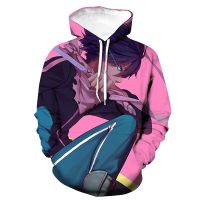 Sudadera con capucha para hombre y mujer, ropa con estampado 3D de Anime, estilo Hip Hop, NORAGAMI, 2023