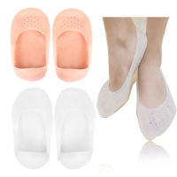 1 คู่ Feet Care ถุงเท้าซิลิโคน Insole GEL Moisturizing ถุงเท้า Anti-Cracked Heel Protector ป้องกันสปาเท้า Pedicure ถุงเท้า-lihaiyan4