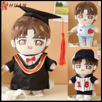 HUAN 1pc/1 Set หลากหลายรูปแบบ ชุดเสื้อผ้ากางเกง สวมใส่สบายๆ แฟชั่นสำหรับผู้หญิง ตุ๊กตา hoodies กางเกง ของใหม่ ชุดตุ๊กตาโดยรวม สำหรับ ตุ๊กตา20ซม./1./ตุ๊กตา12ตัว ตุ๊กตาผ้าฝ้าย20ซม.