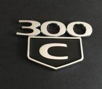 1Piece 300C Emblem Car Sticker BADGE Adhesive Chrome Red / Black / White