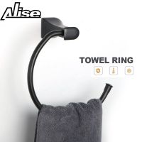 Towel Holder Ring Round Wall Mounted Bathing Towel Rack 304 Stainless Steel Towel Bar Ring Bathroom Accessories