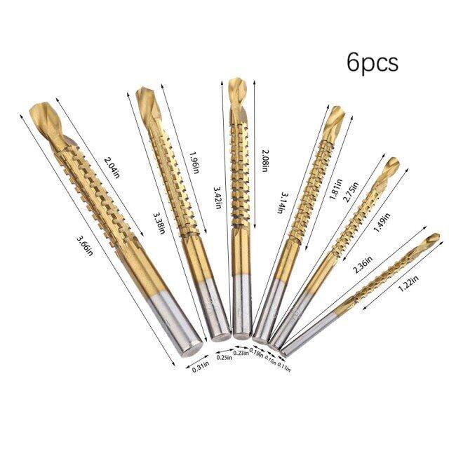 hh-ddpj6pcs-drill-power-tool-drill-wood-cutter-high-speed-steel-twist-sawtooth-drill-3mm-4mm-5mm-6mm-6-5mm-8mm