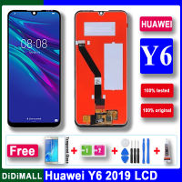 6.09 สำหรับ Huawei Y6 2019จอแสดงผล LCD Touch Screen Digitizer สำหรับ Huawei Y6 2019 MRD-LX1F LX1 LX3 LX1N Lcd