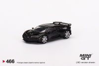 MINI GT No.466 Bugatti Centodieci Black LHD MGT00466-L